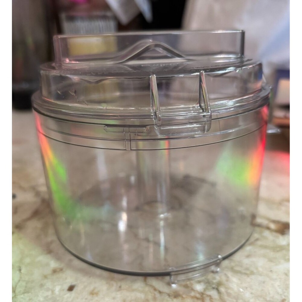 Cuisinart Mini Food Processor Work Bowl DLC-191TX and Lid DLC-194TX Clear Parts